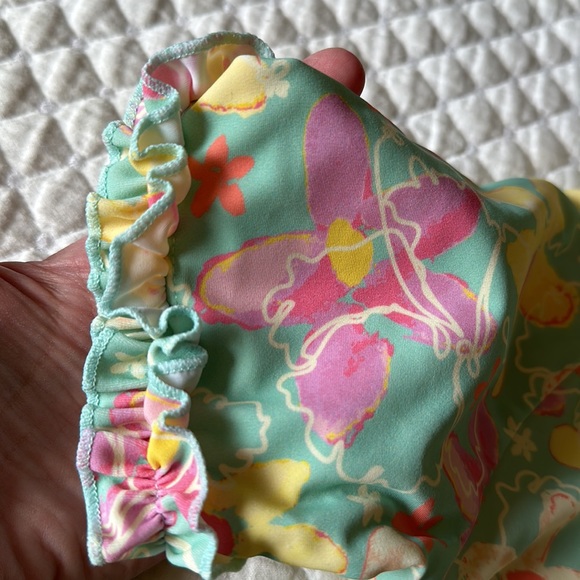 Ruffle Butts two-piece swimsuit. Size 7 children’s. - Picture 5 of 8
